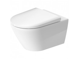 Унитаз подвесной DURAVIT D-Neo Rimless 45770900A1. с микролифтом